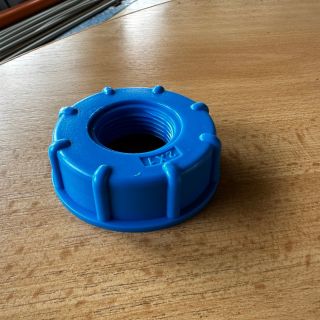 Redukcia na IBC na 1000l nádrž 2"x1". Tiež 2"x3/4" a 2"x1/2" #ibc #nádrž #redukcia